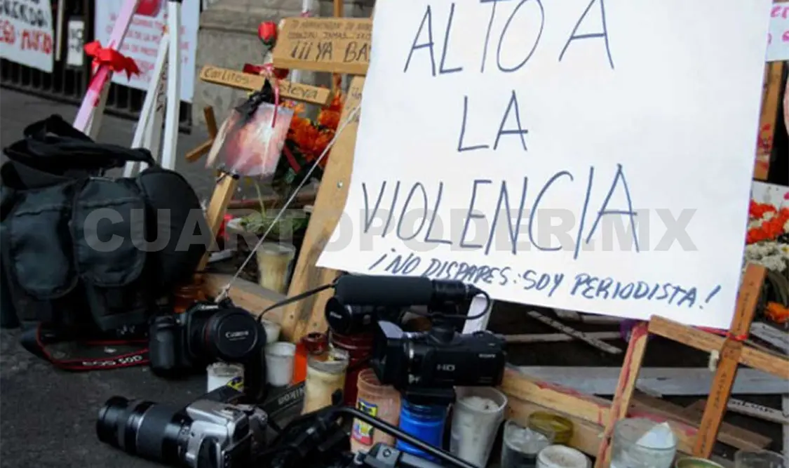 En niveles elevados, crímenes a periodistas