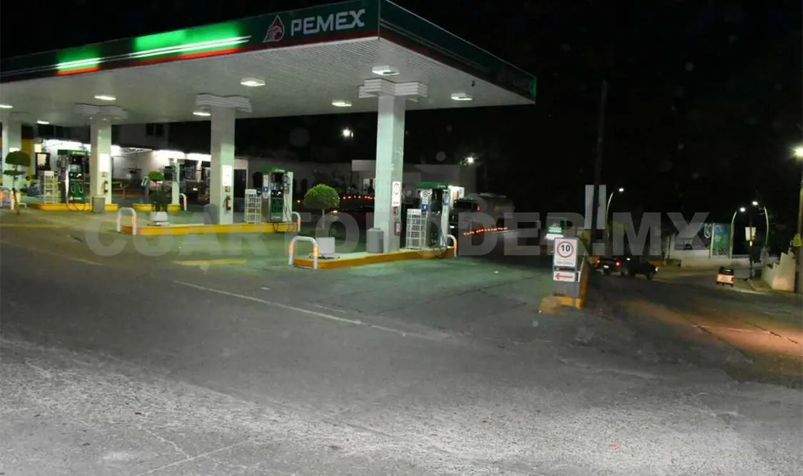 Atracan una gasolinera