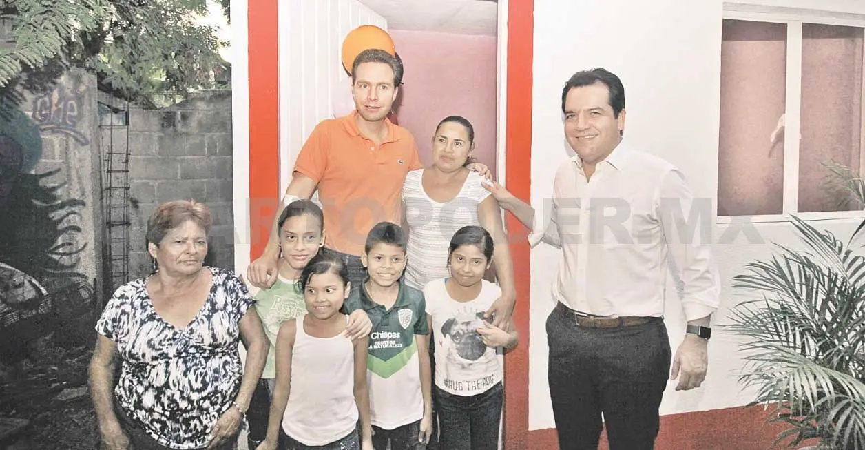 BENEFICIA VELASCO A MÁS FAMILIAS CON CUARTOS ROSAS