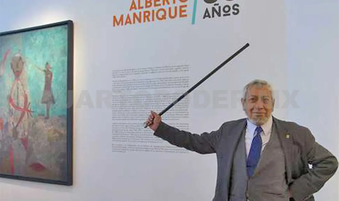 Jorge Alberto Manrique (1936-2016), durante el homenaje por sus 80 años de vida.