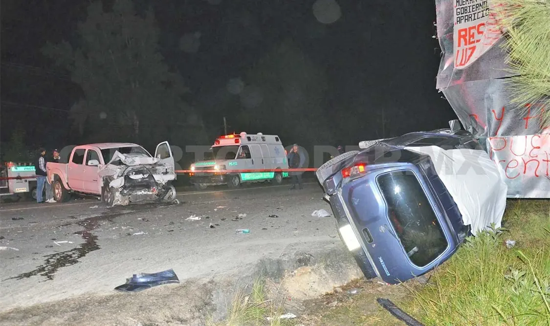 Mueren dos en trágico accidente en Comitán