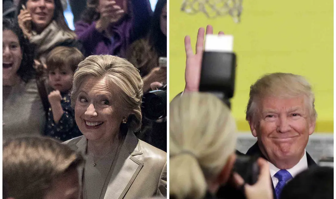 Estimación da ventaja a Clinton en votos tempranos en siete estados clave