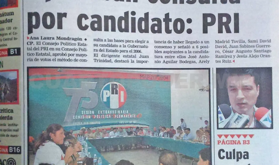 Siniestro pasado: Culpa senador a Pablo Salazar de la masacre