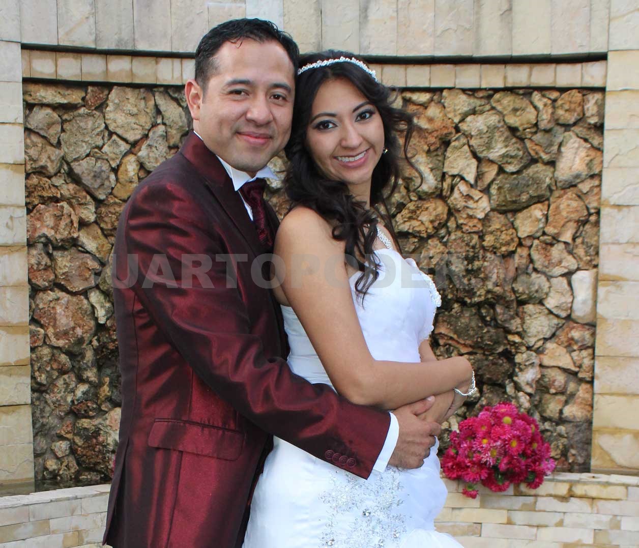 Eleazar y Camelia se juraron amarse por siempre