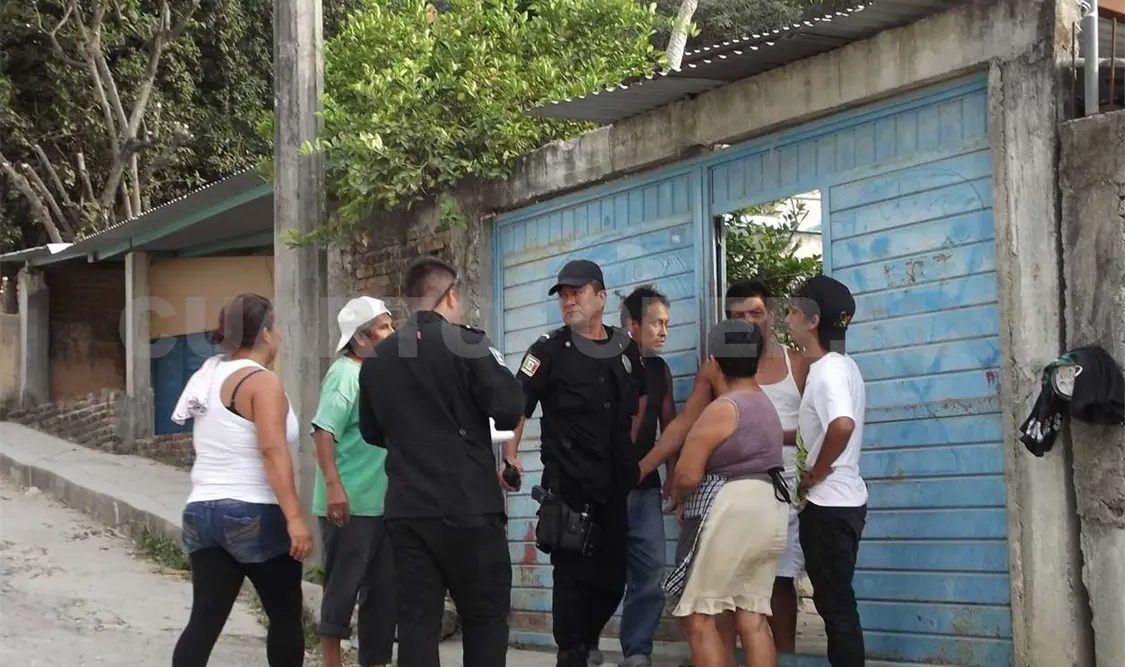 Joven macheteado en la cabeza