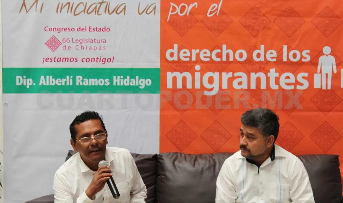 Diputado da a conocer iniciativa para migrantes