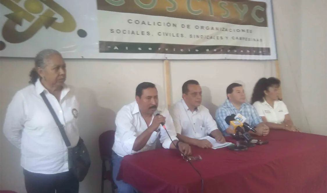 esta coalición no tiene tintes políticos