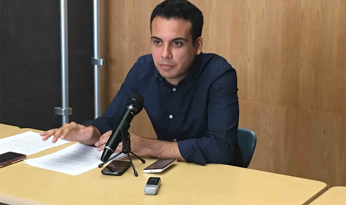 Pedro Gutiérrez destacó que no hay registro de empresas que acepten transacciones con One Coin. Diana Ramírez / CP.