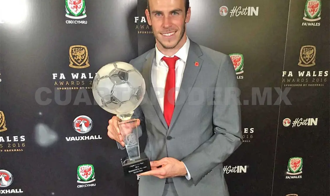 Gareth Bale es nombrado Jugador Galés del Año