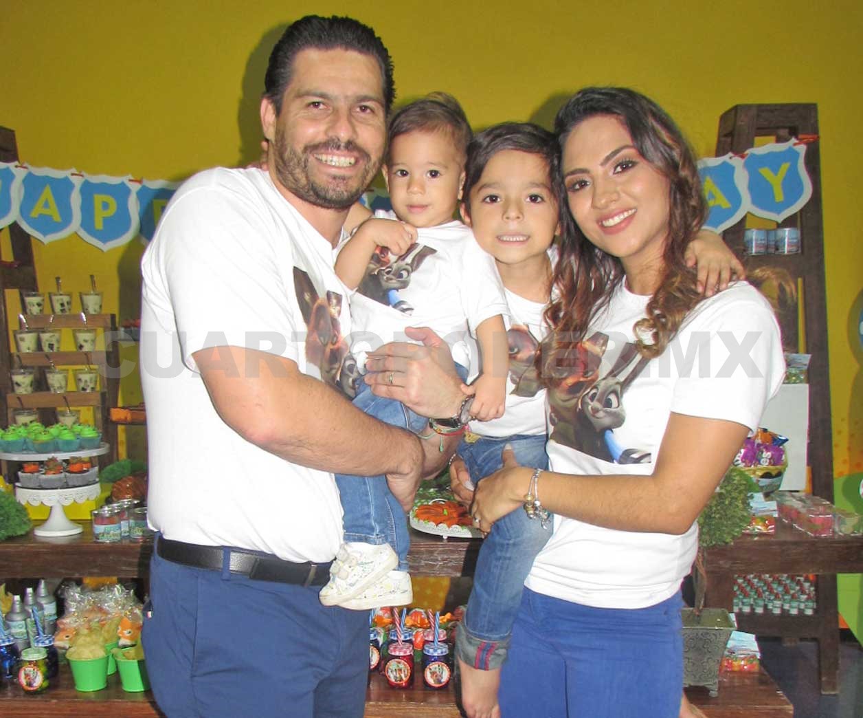 Espectacular fiesta para Bruno