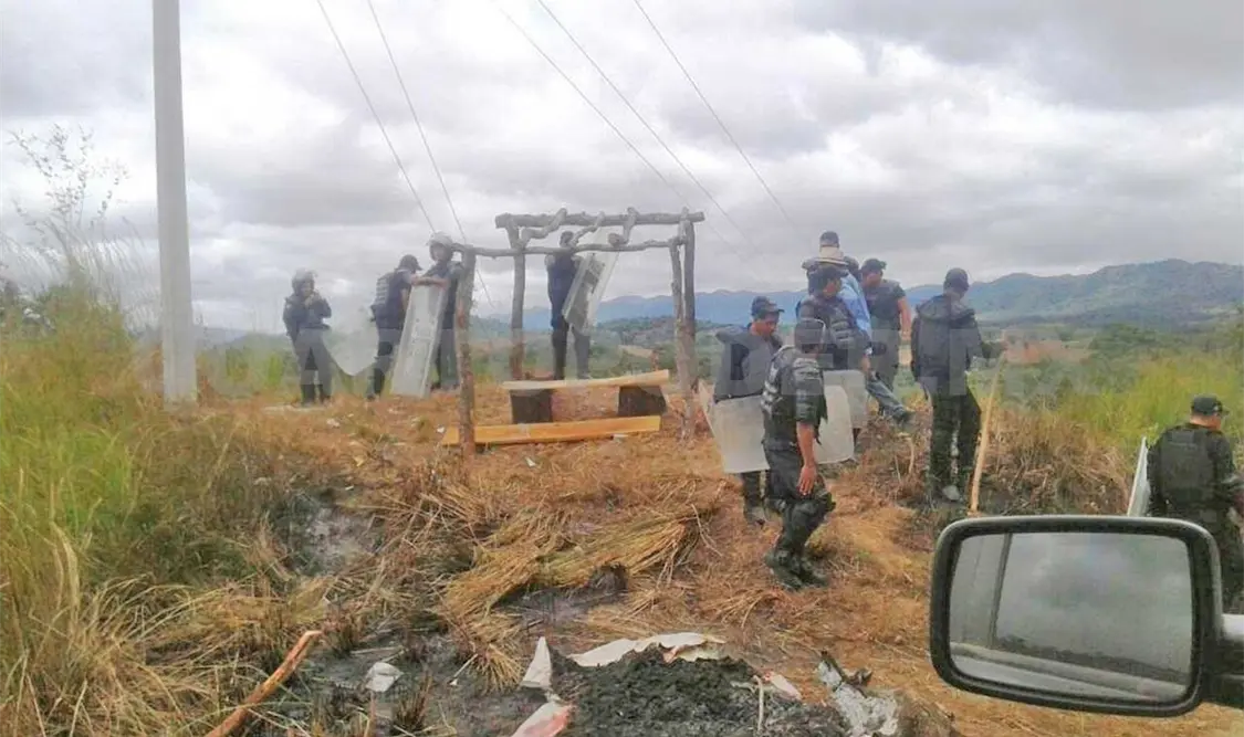Desalojan a invasores del Mocri