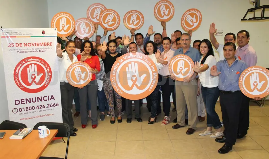 Impulsan campaña Chiapas Contra La Violencia