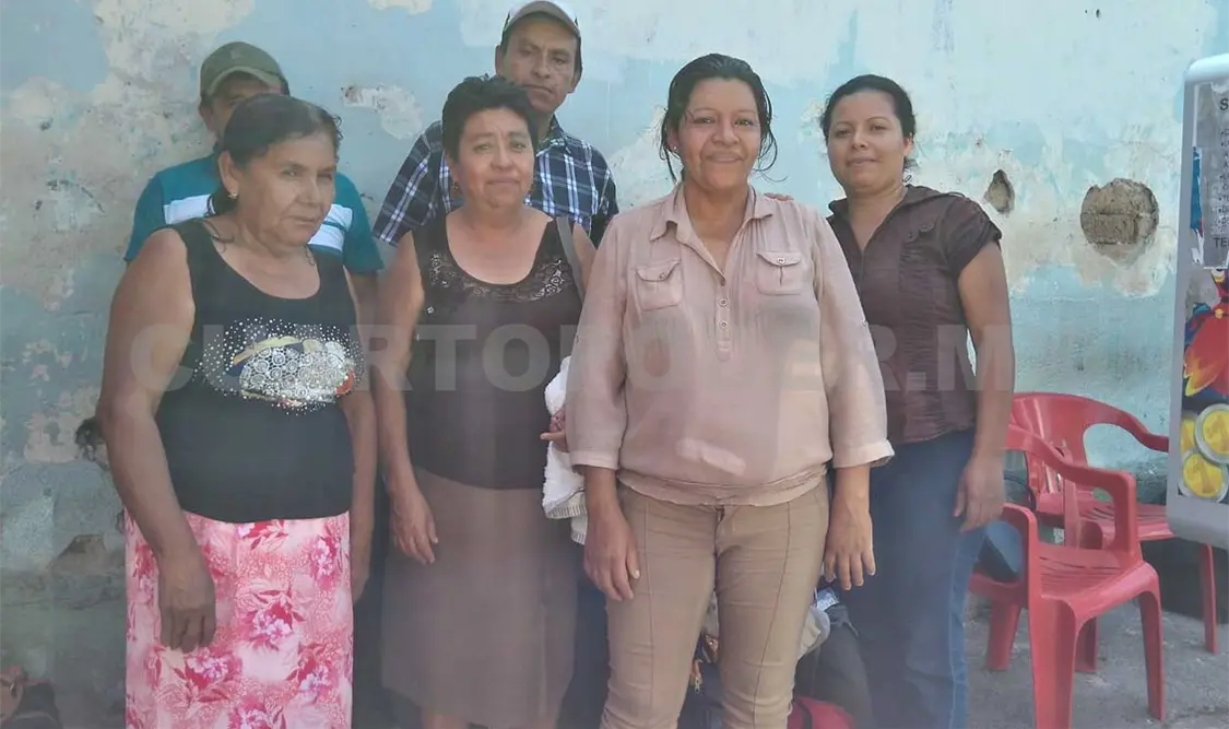Se solicita ayuda para paciente internada