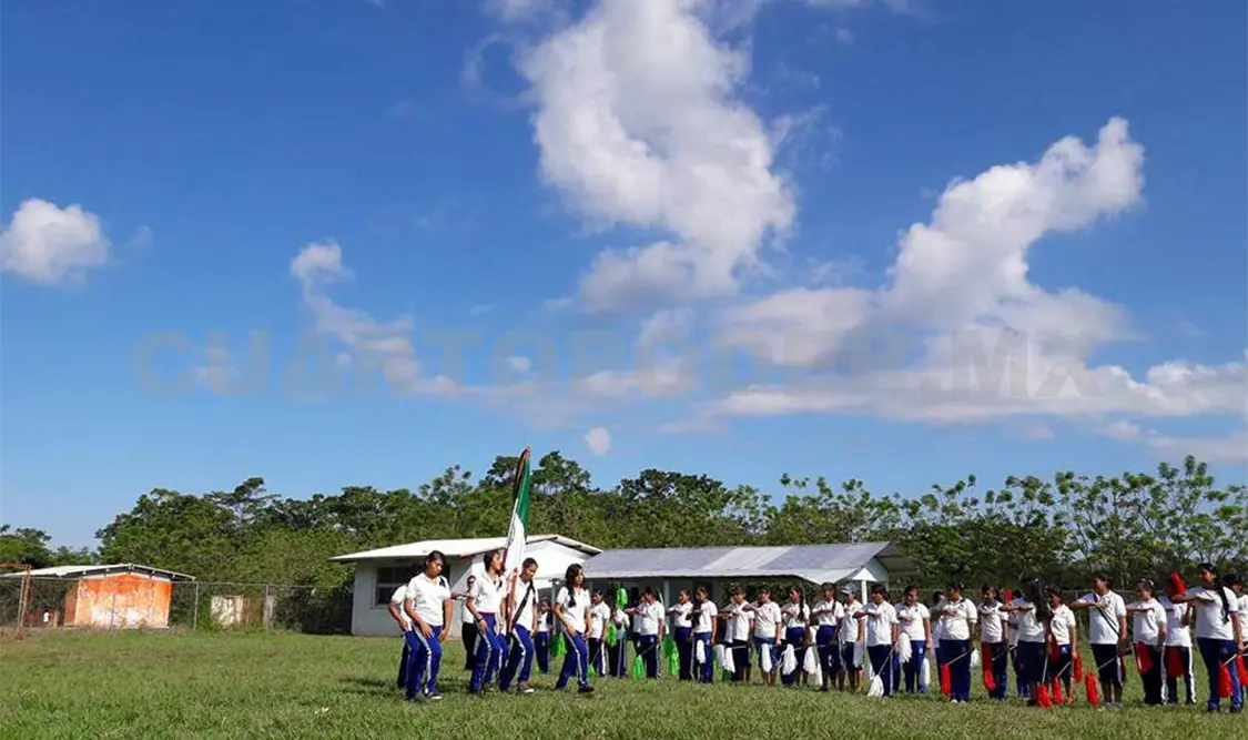 Desfile en la Selva Lacandona
