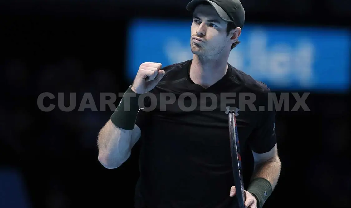 Murray avanza a semifinales en Londres