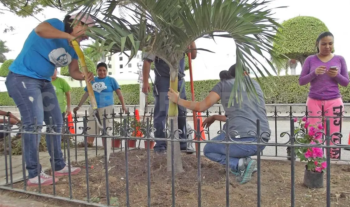 Inicia proyecto “Adopta un jardín”