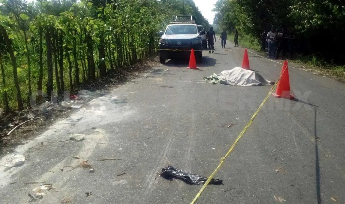 Fallece peatón arrollado en la carretera