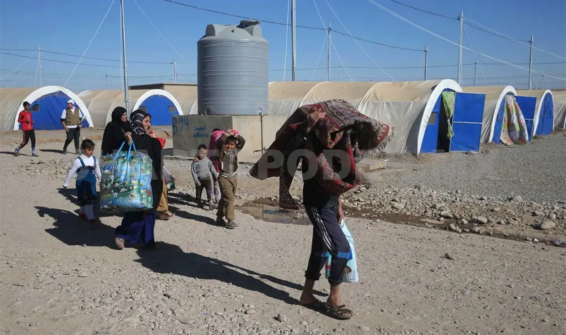 Más de 68 mil iraquíes aislados