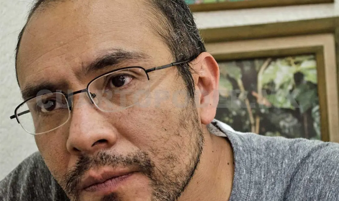 El escrito Yuri Herrera. Cortesía