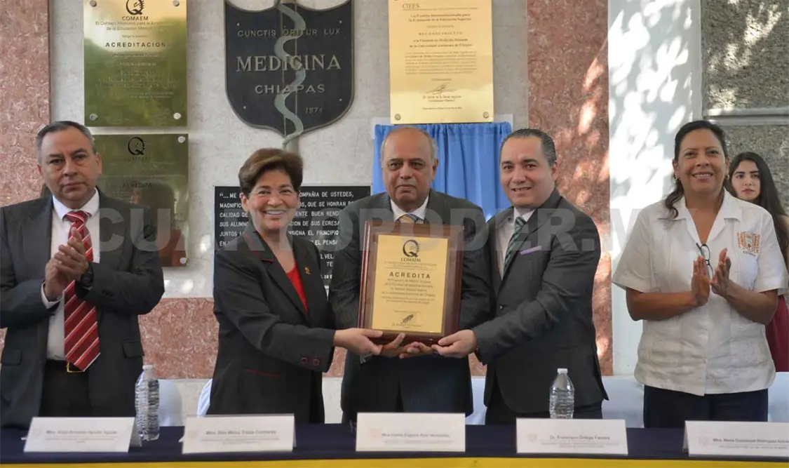 El reconocimiento avala la calidad educativa que se ofrece en esta Facultad. CP