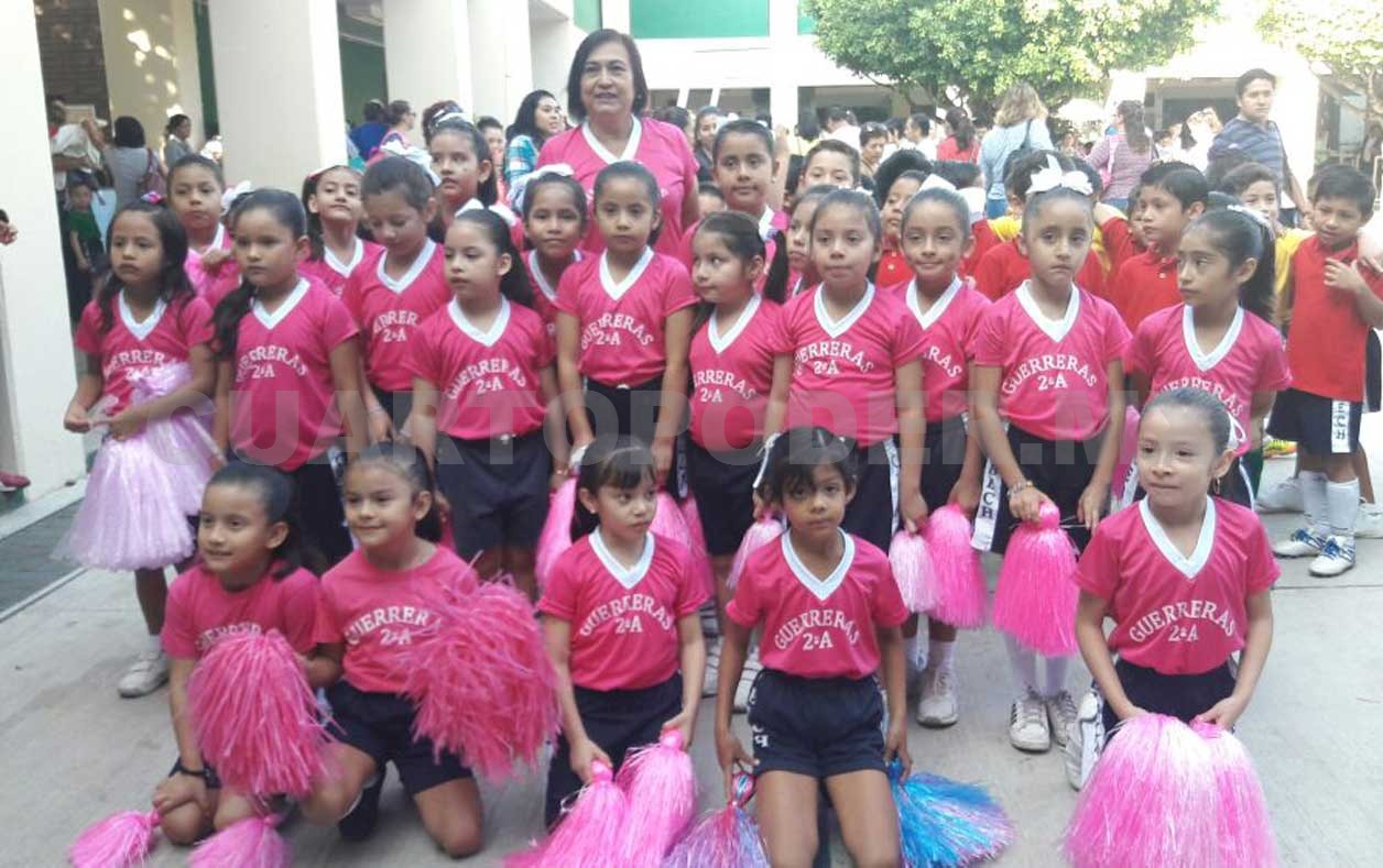 Pequeños realizan torneo interescolar