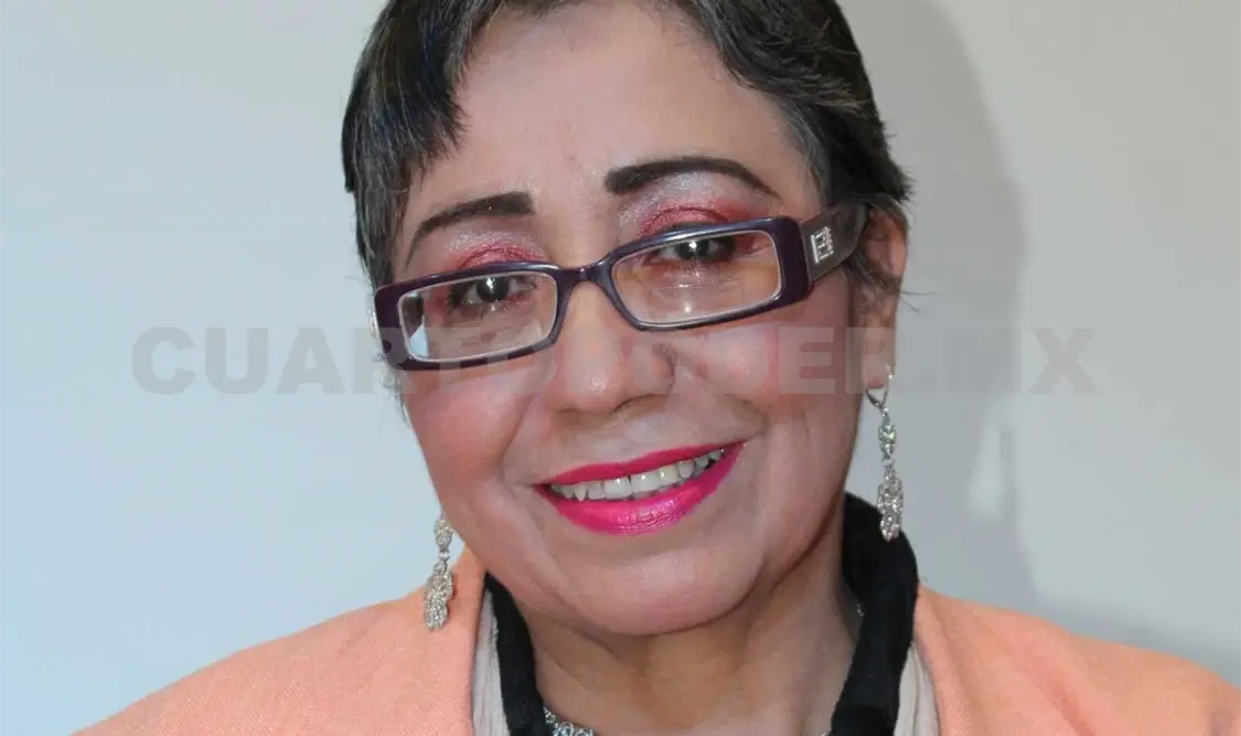 La poeta Socorro Trejo Sirvent. Cortesía