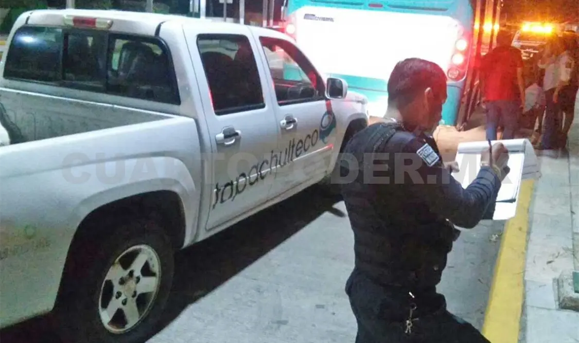 La Policía llegó e infraccionó al conductor. Rafael Victorio / CP