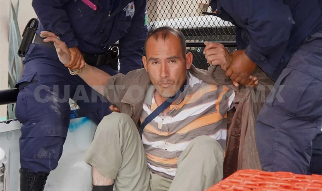 La Policía detuvo a un hombre armado que en estado de ebriedad asaltó a un taxista. Luis Castellanos / CP