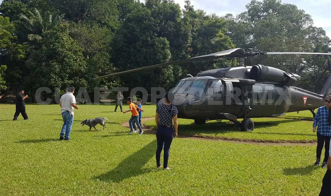 Realizaron muestras de armamento, vehículos y “soldados caninos” que se utilizan para la detección drogas y personas. CP