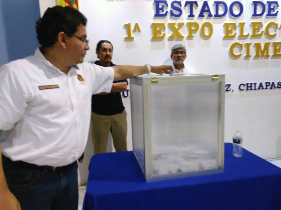 Nucamendi Ochoa informó que las elecciones se llevaron a cabo en un ambiente de respeto y tranquilidad. Cortesía. ?