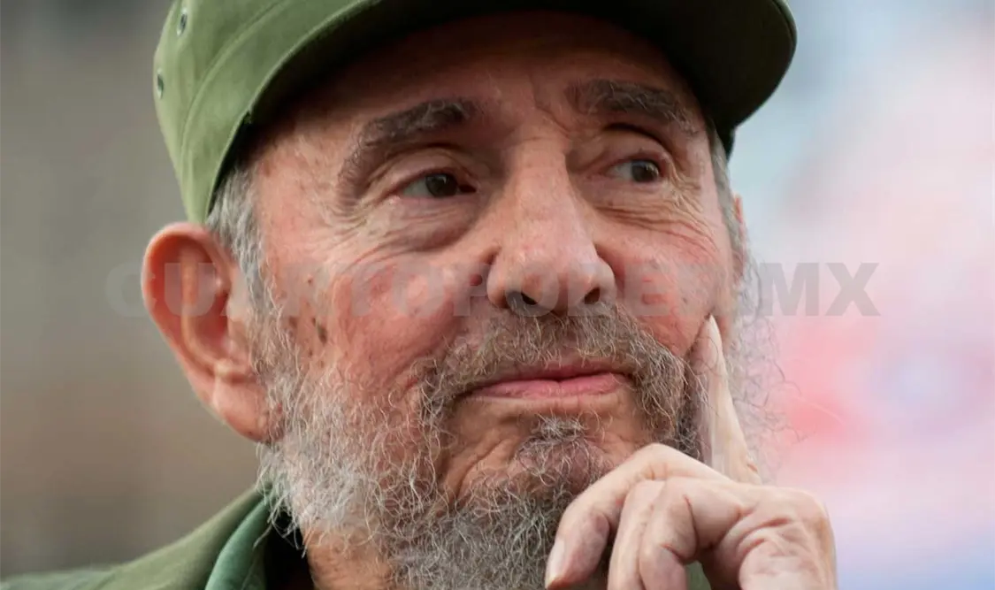 Fidel Castro en La Habana, Cuba. Cortesía