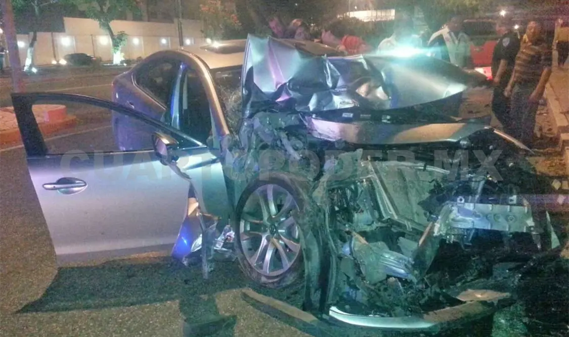 El accidente ocurrió la madrugada del domingo sobre el Libramiento Norte Poniente, a la altura de la colonia Miravalle.