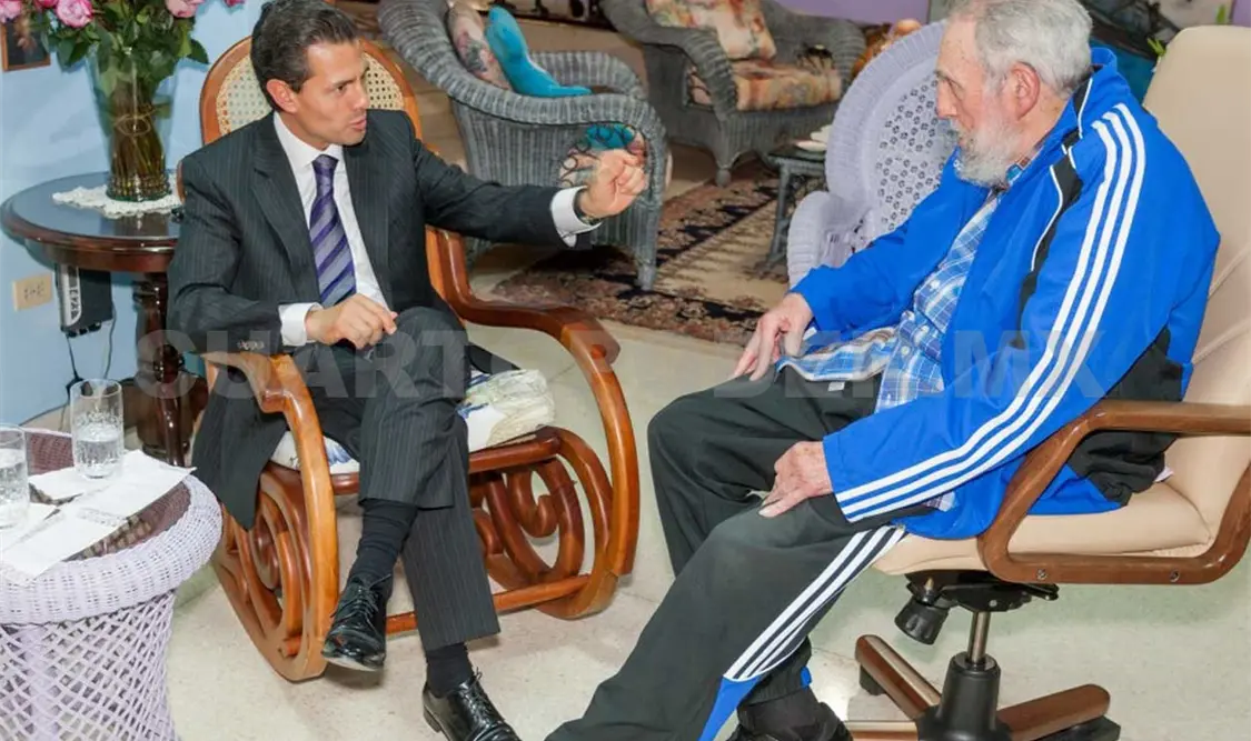 Viaja EPN a funeral de Fidel Castro