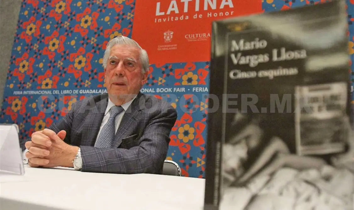 Mario Vargas Llosa.Cortesía