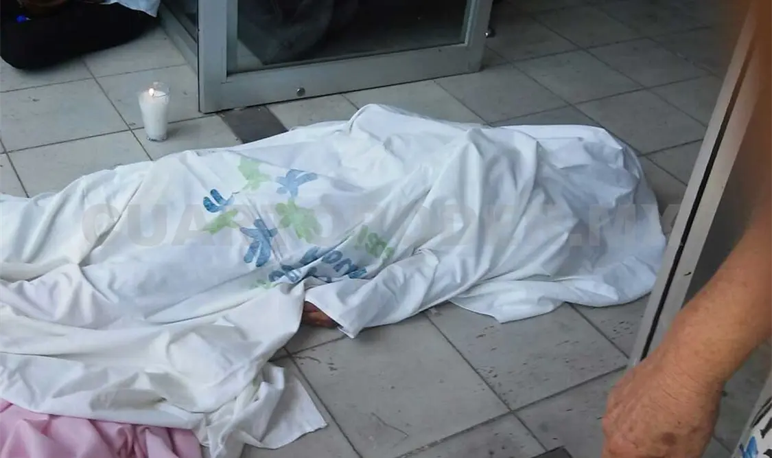Lo sorprendió la muerte en la calle