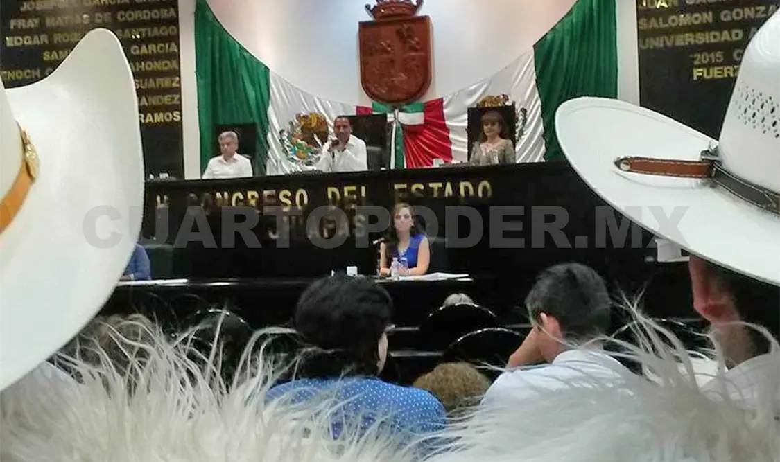 Aspecto del Congreso local este martes. A. L. M. / CP
