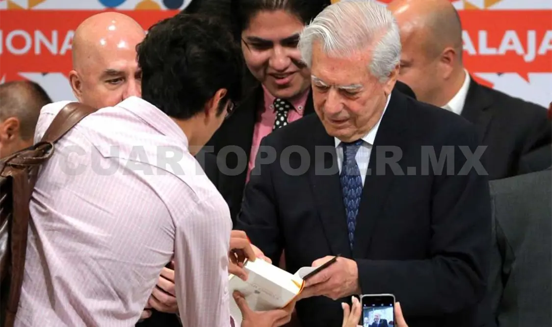 El escritor peruano Mario Vargas Llosa. Cortesía