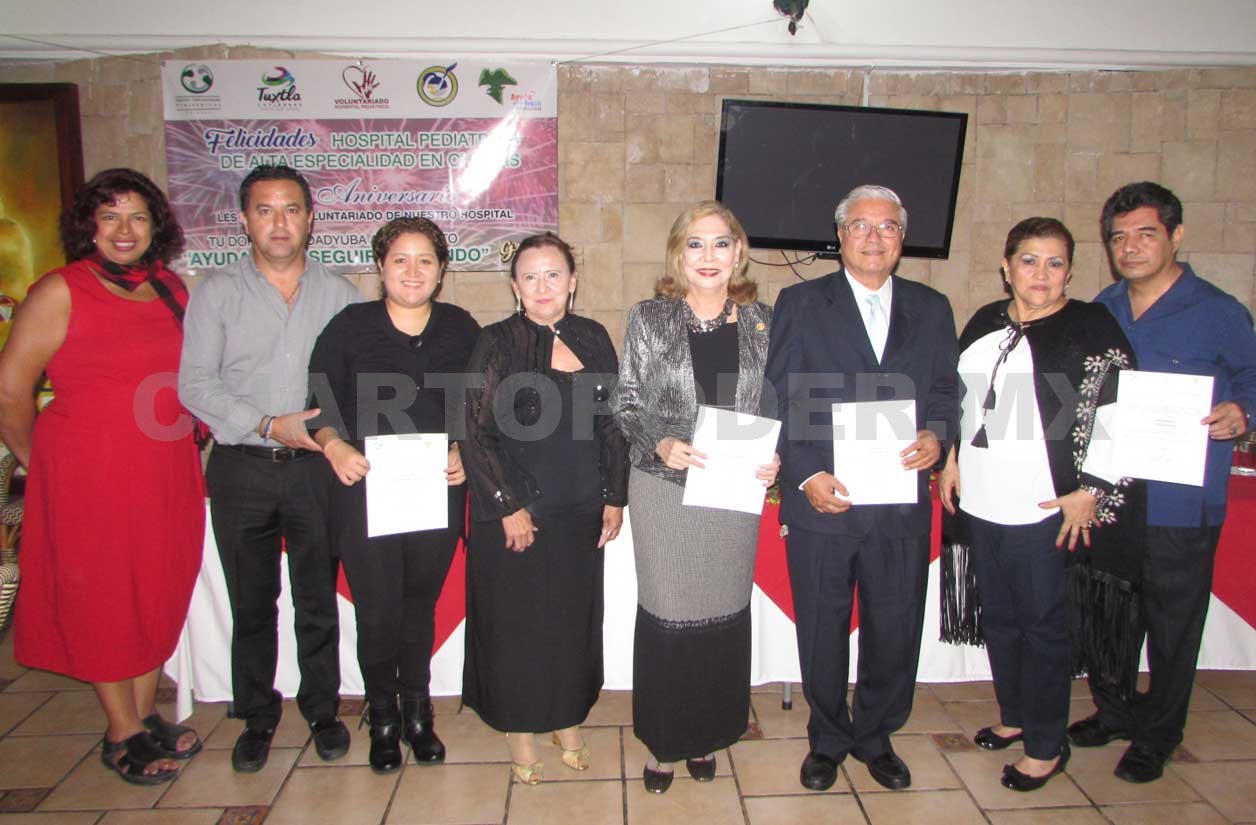 Voluntariado felicita al hospital Pediátrico