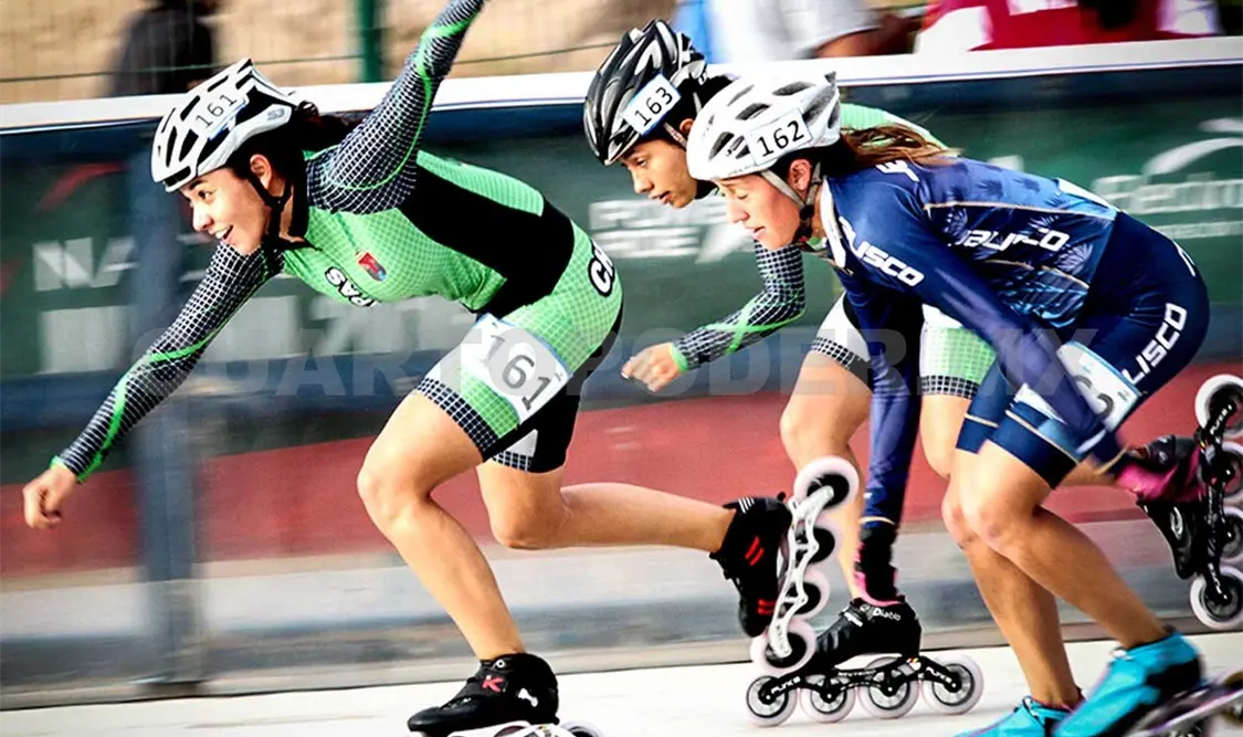 La convocatoria de la chiapaneca es para formar parte de la selección nacional de Patines de Velocidad. Cortesía
