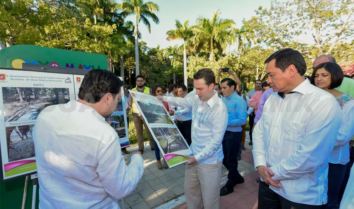 Con más de 52 mdp, reinauguran parque Joyyo Mayu
