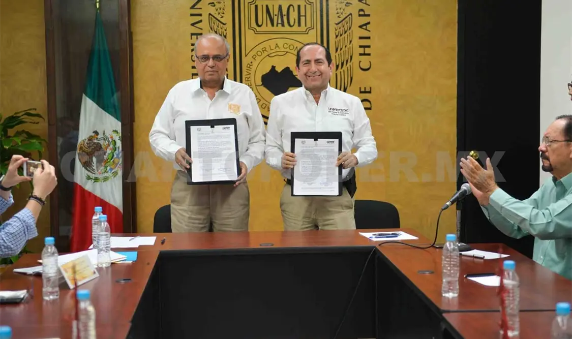 Firma Unach convenio general de colaboración