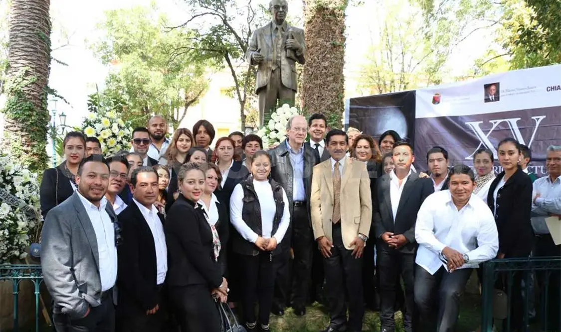 Conmemoran XV homenaje luctuoso del doctor Manuel Velasco Suárez en SCLC