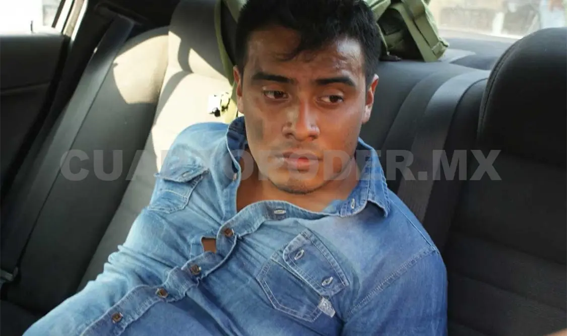 Gracias a choque policías detienen a un asaltante