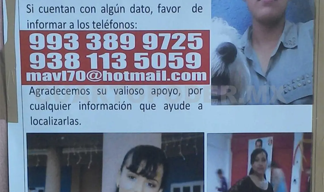 Continúa búsqueda de jóvenes desaparecidas