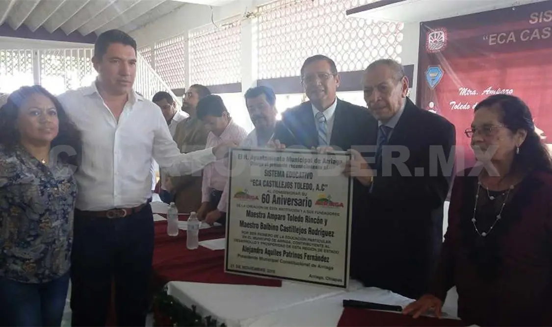 Sistema ECA cumple 60 años de fundación en Arriaga