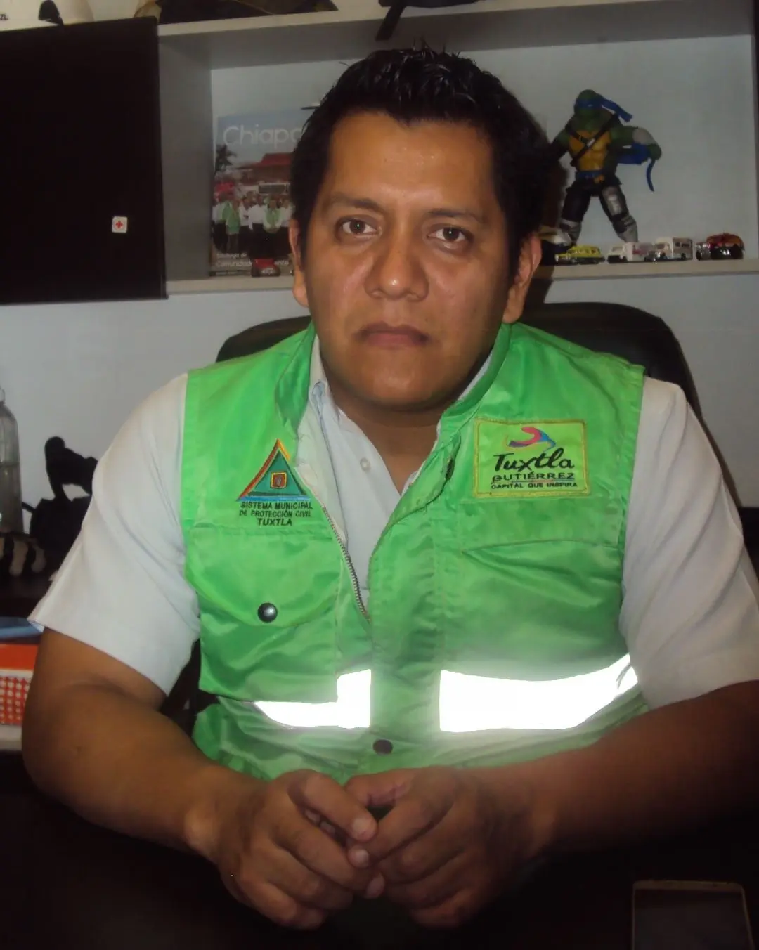 Tuxtla avanza en la reducción de riesgos hacia la población: Arévalo Pérez * Guillermo Ramos