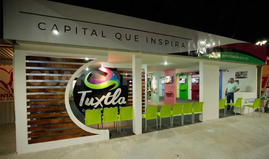Exito el stand municipal: Fernando Castellanos