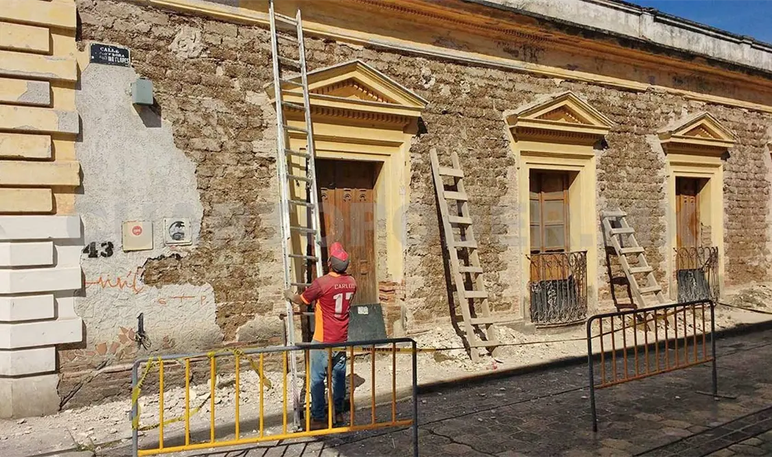 Inicia restauración en La Enseñanza Casa de la Ciudad