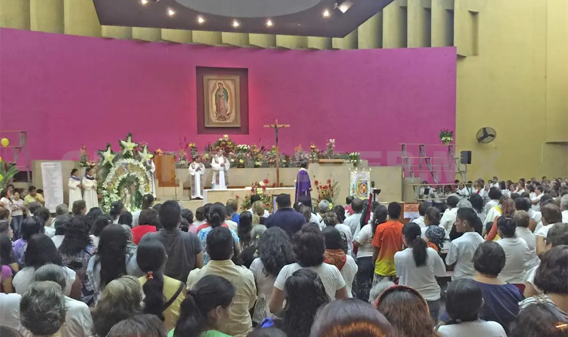 El lunes 12 de diciembre se celebra a la Virgen de Guadalupe, por lo que se espera mayor afluencia de feligreses. A. L. M. / CP