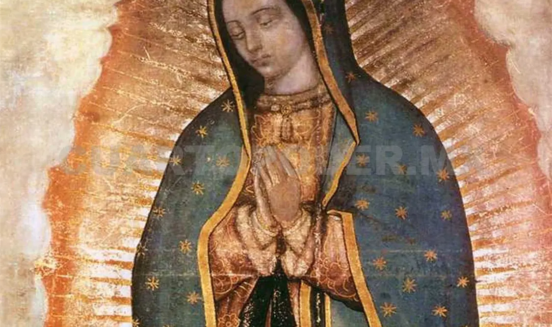Imagen de la Virgen de Guadalupe. Cortesía